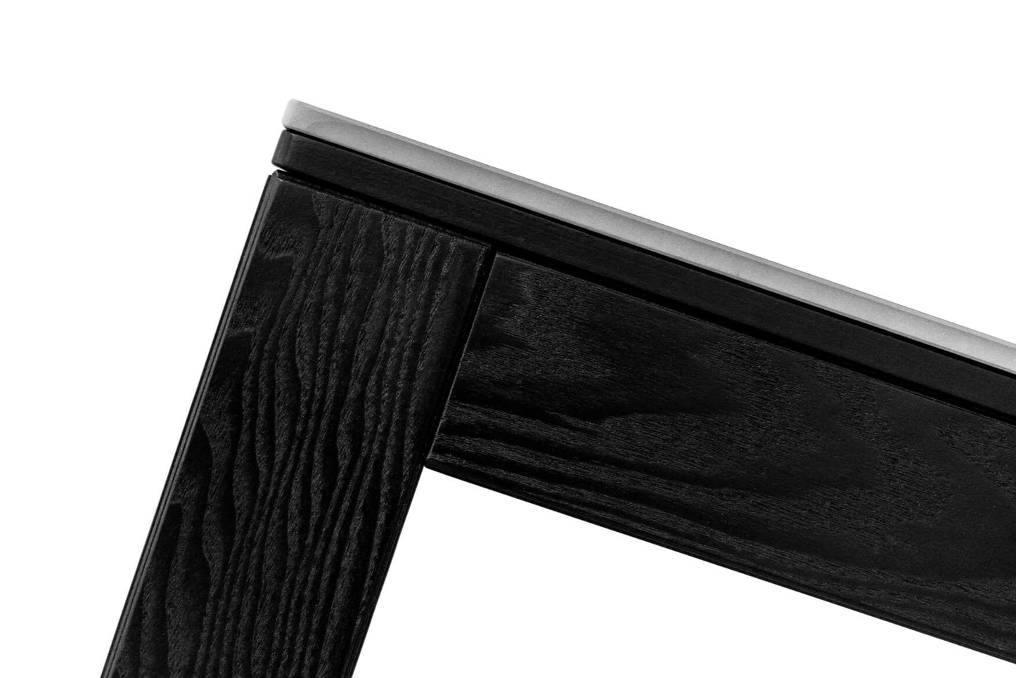 CONSOLLE ALLUNGABILE Finitura Frassino Nero 252cm - 12 posti