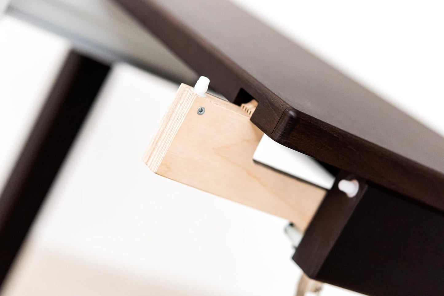CONSOLLE ALLUNGABILE Finitura Wengé 206cm - 10 posti