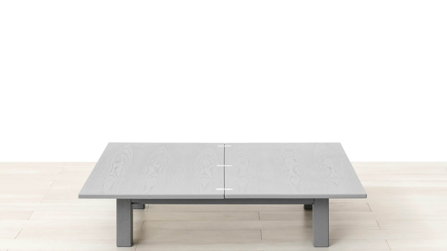 TAVOLINO TRASFORMABILE Finitura Frassino Grigio 130cm - 6 posti