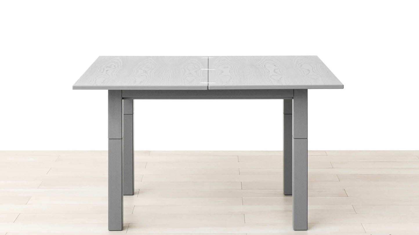 TAVOLINO TRASFORMABILE Finitura Frassino Grigio 130cm - 6 posti