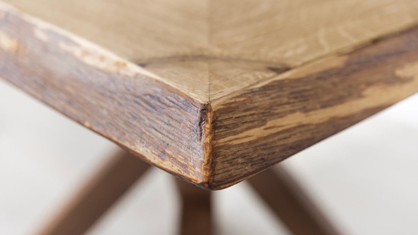 TAVOLO Finitura Massello Di Rovere 100cm - 4 posti