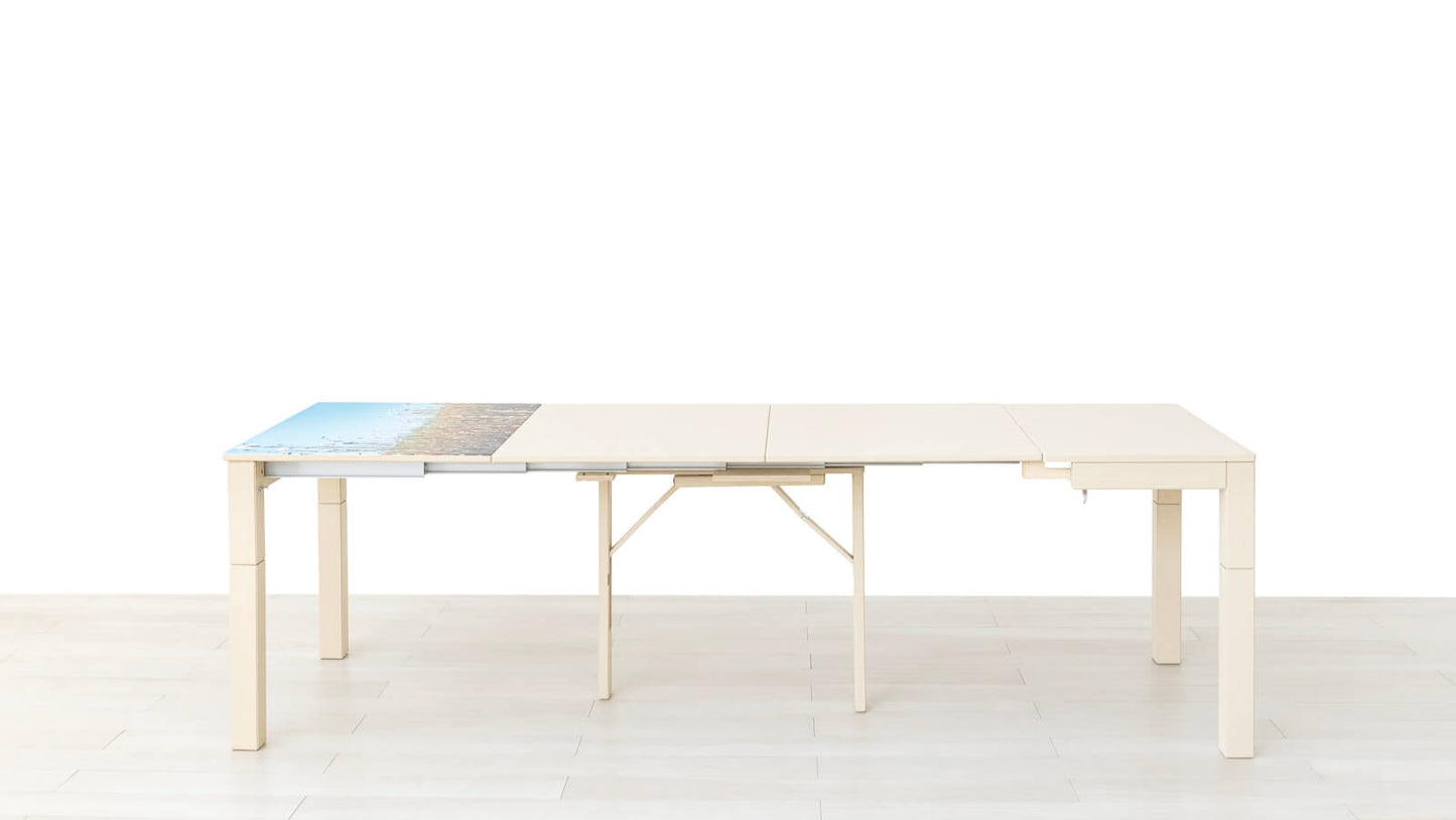 TAVOLINO ESTENSIBILE Finitura Frassino Beige 252cm - 10 posti