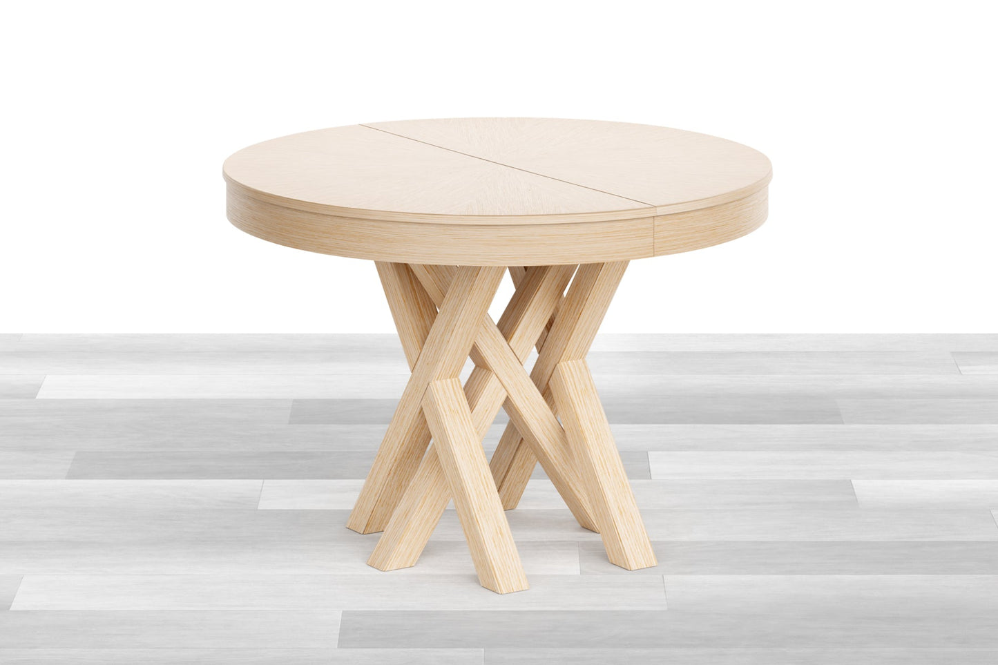 TAVOLO ALLUNGABILE DESIGN ROTONDO Legno - 8/10 posti