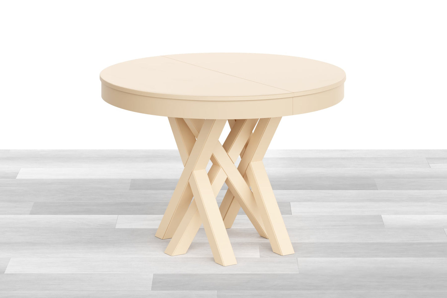 TAVOLO ALLUNGABILE DESIGN ROTONDO Laccato Opaco - 8/10 posti