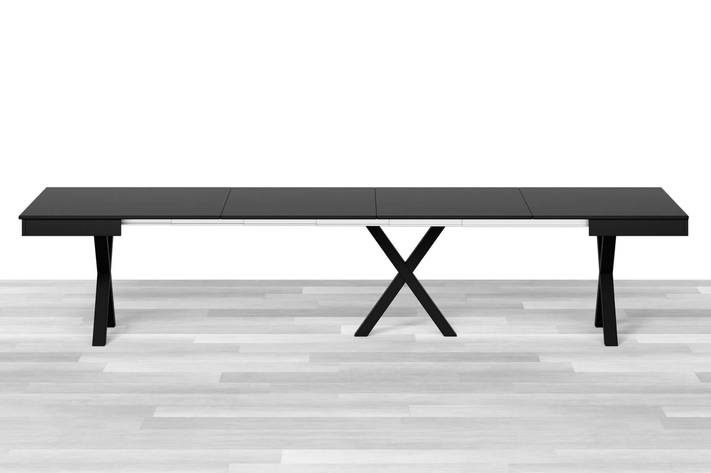 TAVOLO ALLUNGABILE DESIGN QUADRATO Laccato Opaco - 12/14/16 posti