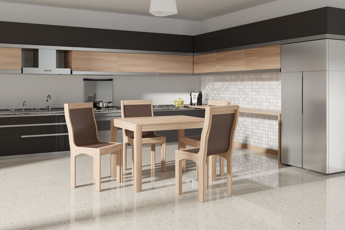TAVOLO ALLUNGABILE MODERNO RETTANGOLARE Legno - 8/10 posti