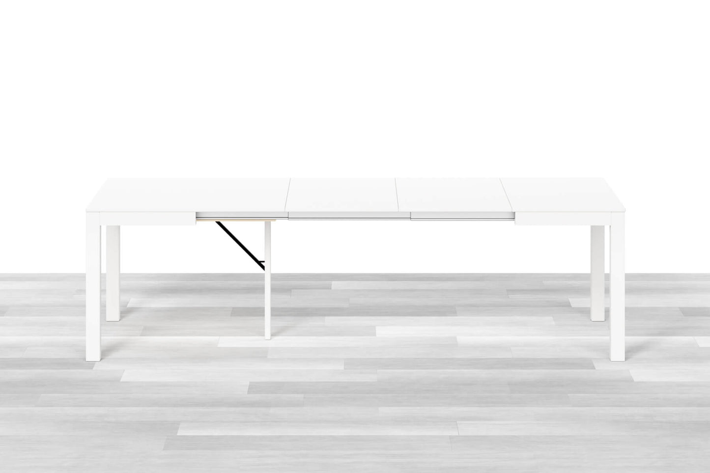 TAVOLO ALLUNGABILE MODERNO QUADRATO Laccato Opaco - 8/10 posti