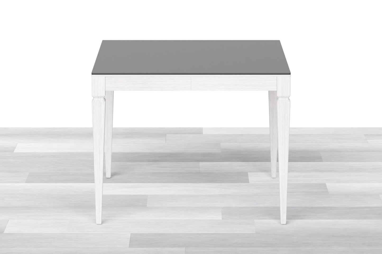 TAVOLO ALLUNGABILE CLASSICO QUADRATO<br> Top Cristallo - 8/10 posti