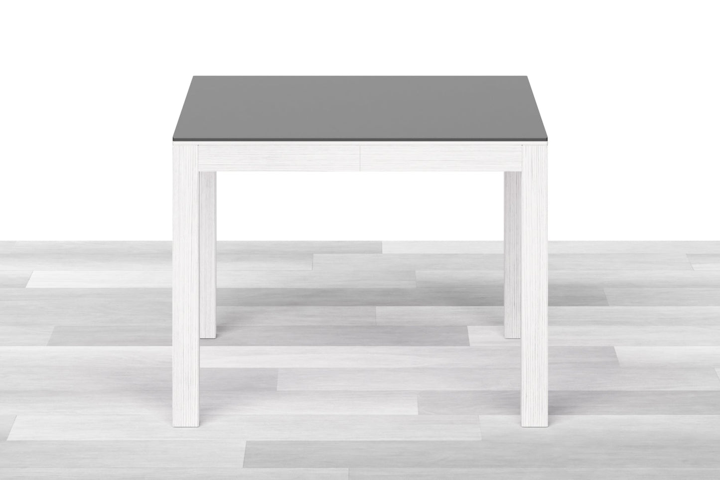 TAVOLO ALLUNGABILE MODERNO QUADRATO Top Cristallo - 8/10 posti