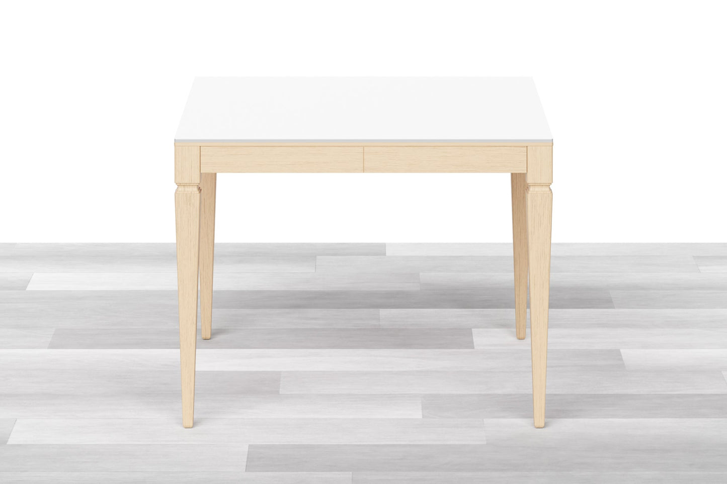 TAVOLO ALLUNGABILE CLASSICO QUADRATO<br> Top Cristallo - 8/10 posti