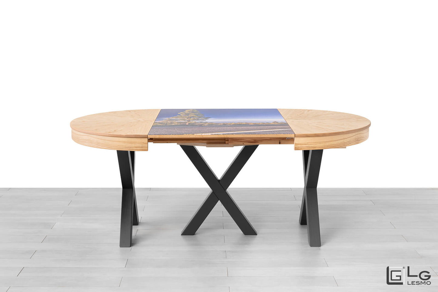 TAVOLO ALLUNGABILE Finitura Frassino Olivato 365cm - 16 posti