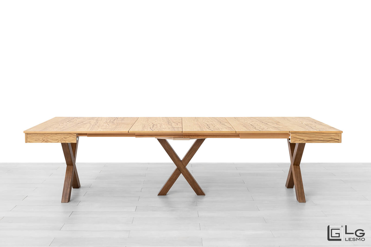TAVOLO ALLUNGABILE Finitura Rovere Grezzo 305cm - 14 posti