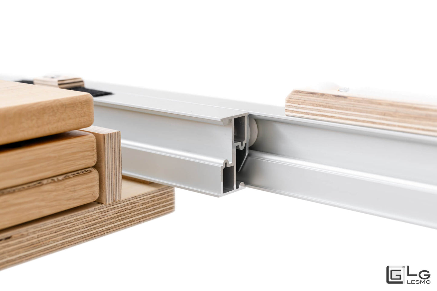 TAVOLO ALLUNGABILE Finitura Rovere Grezzo 263cm - 12 posti