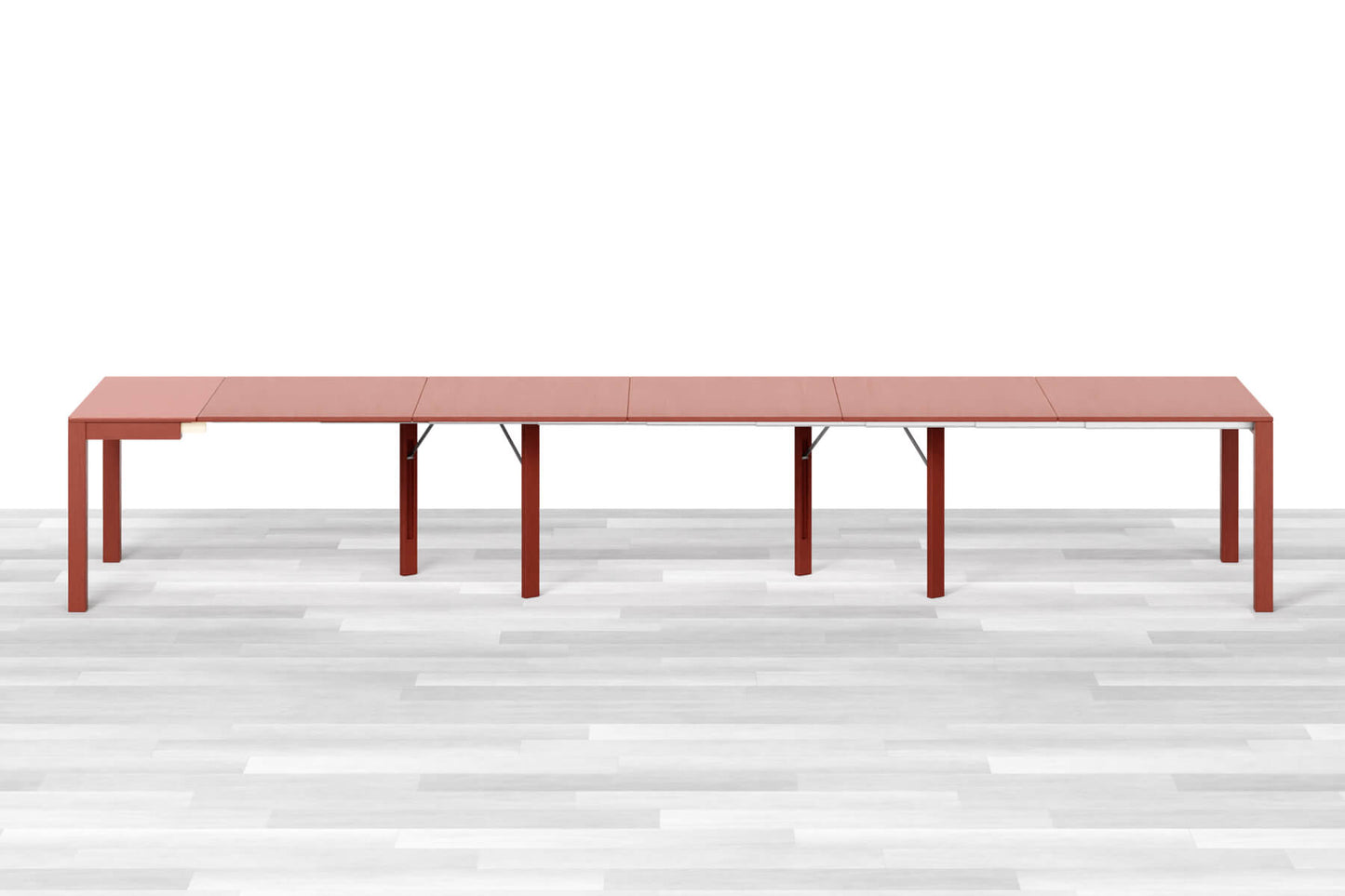CONSOLLE ALLUNGABILE MAXI Top Cristallo - 10/12 posti
