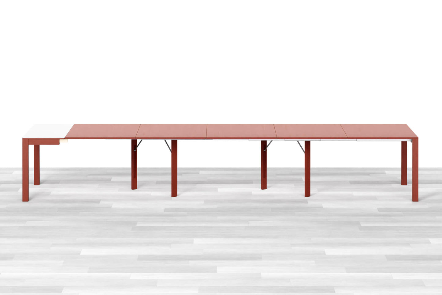 CONSOLLE ALLUNGABILE MAXI Top Cristallo - 10/12 posti