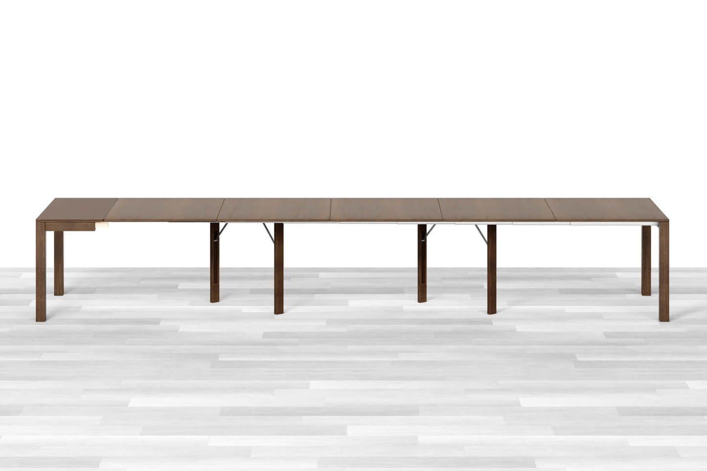 CONSOLLE ALLUNGABILE MAXI Top Cristallo - 10/12 posti