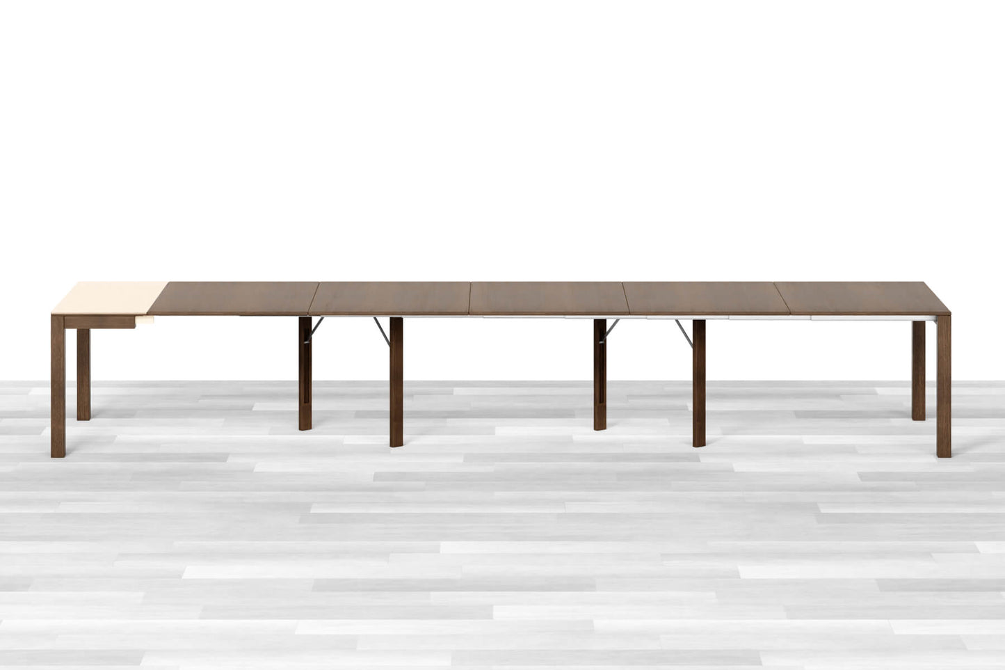 CONSOLLE ALLUNGABILE MAXI Top Cristallo - 10/12 posti