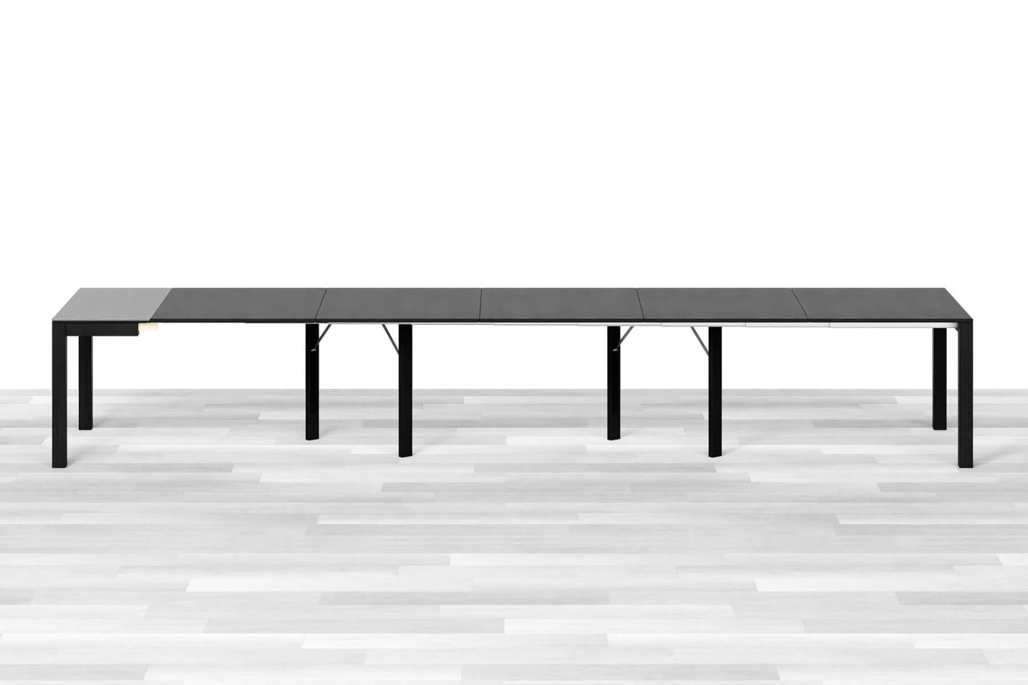 CONSOLLE ALLUNGABILE MAXI Top Cristallo - 10/12 posti