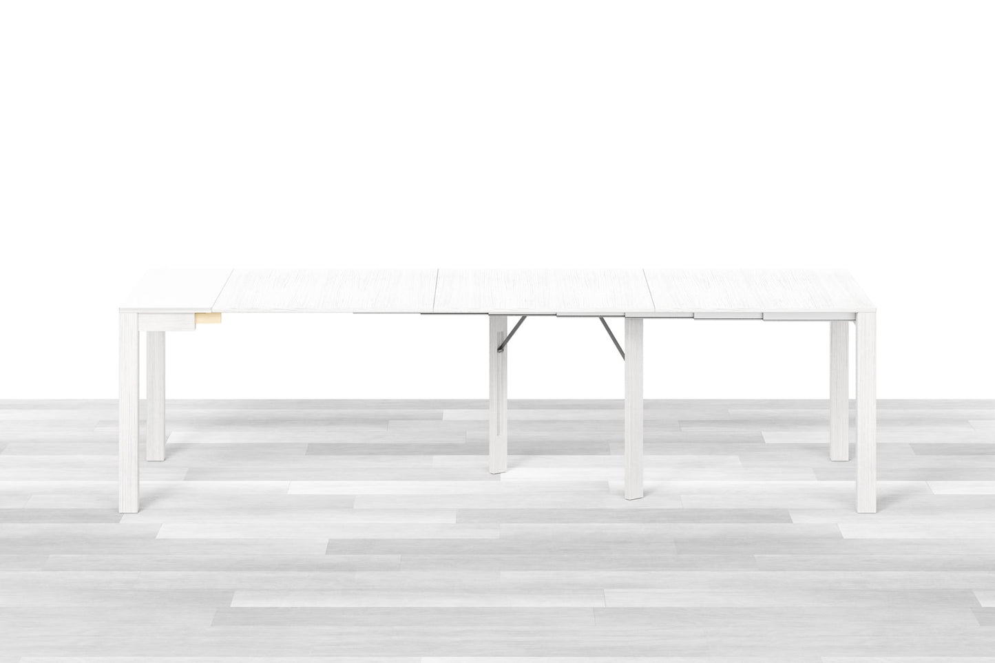 CONSOLLE ALLUNGABILE MINI Top Cristallo - 10/12 posti