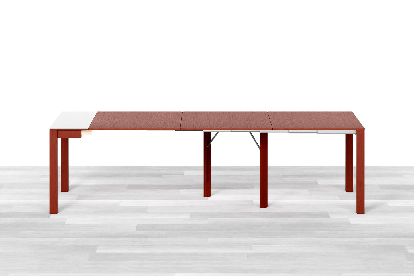 CONSOLLE ALLUNGABILE MINI Top Cristallo - 10/12 posti