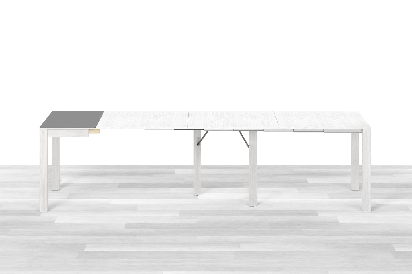 CONSOLLE ALLUNGABILE ORIGINAL Top Cristallo - 10/12 posti