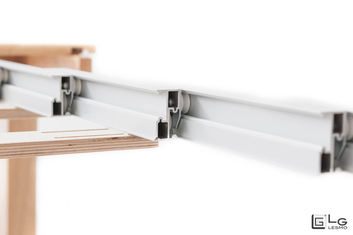 CONSOLLE ALLUNGABILE Finitura Rovere Grezzo 206cm - 10 posti