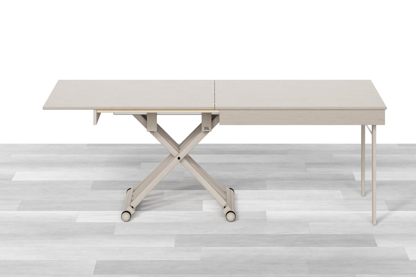 TAVOLINO TRASFORMABILE Legno - 8/10 Posti