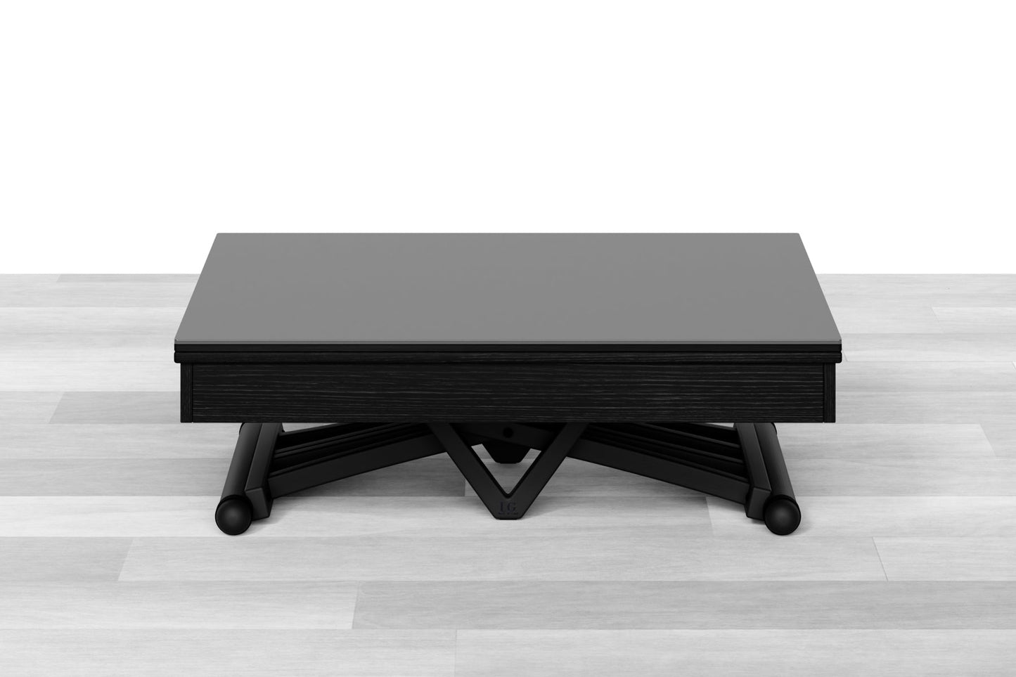 TAVOLINO TRASFORMABILE Top Cristallo - 8/10 posti