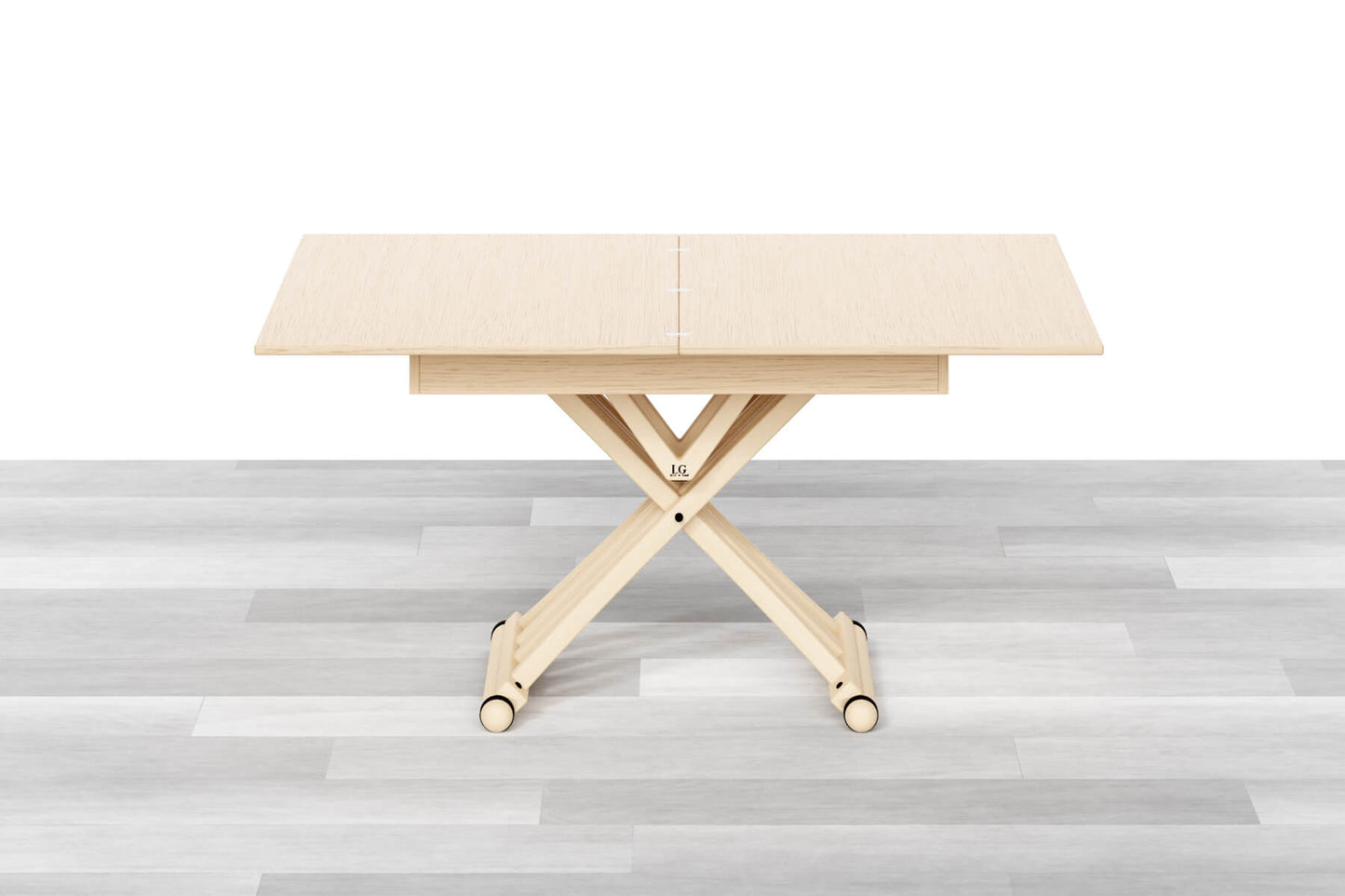 TAVOLINO TRASFORMABILE Top Intarsiato - 4/6 posti