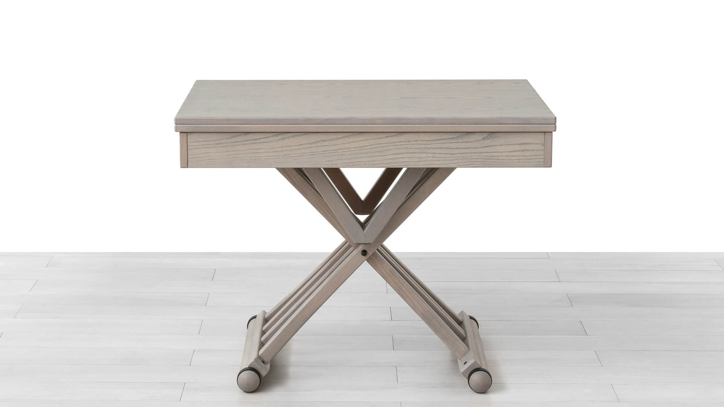 TAVOLINO TRASFORMABILE Finitura Frassino Nuvola 130cm - 6 posti