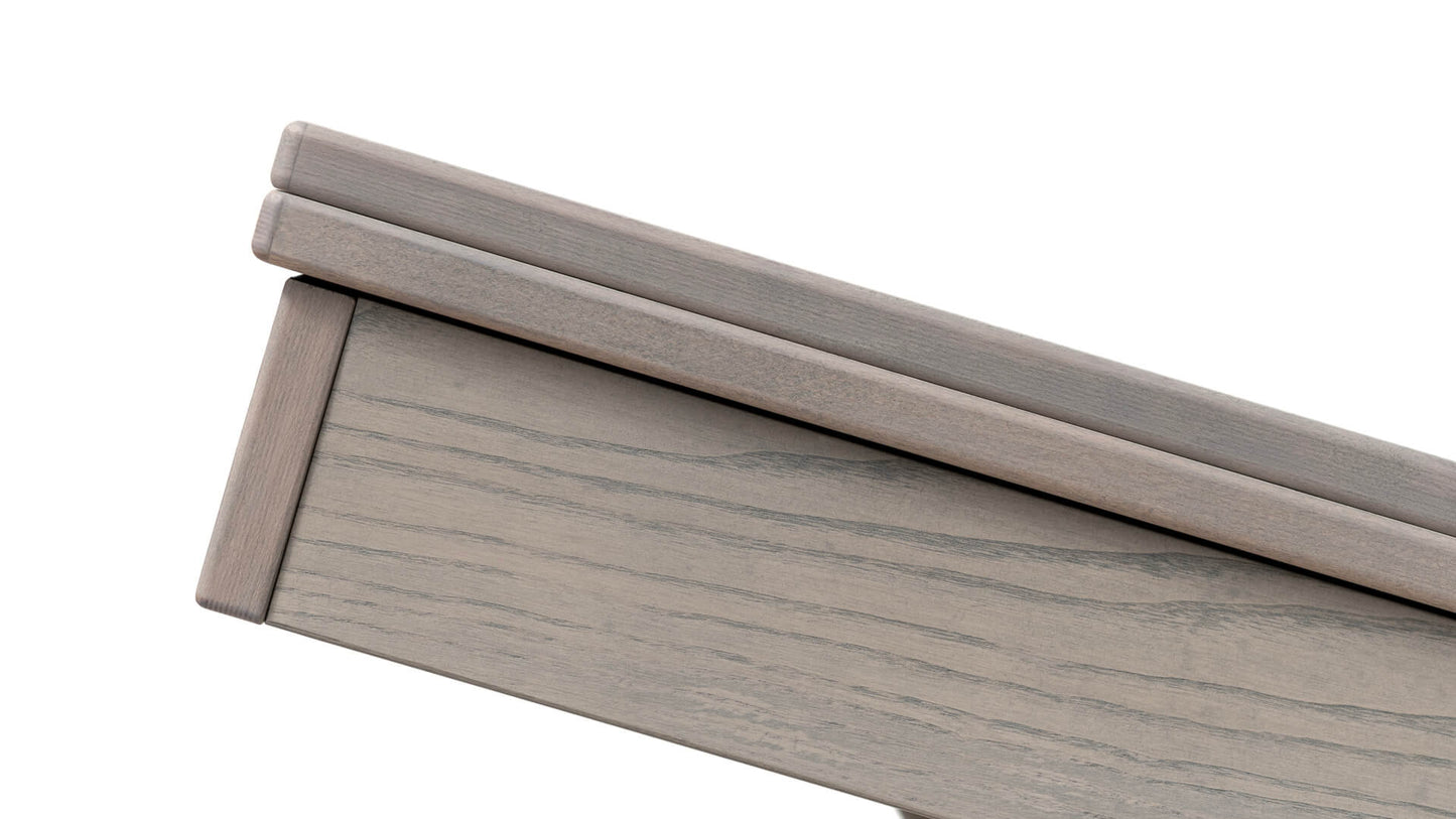 TAVOLINO TRASFORMABILE Finitura Frassino Nuvola 130cm - 6 posti