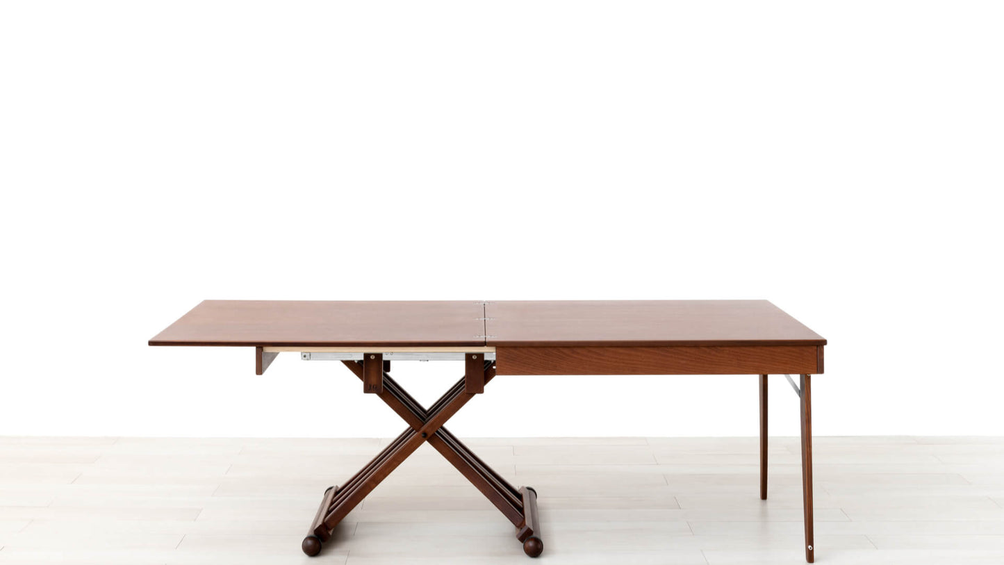 TAVOLINO TRASFORMABILE Finitura Arte Povera 200cm - 8 posti