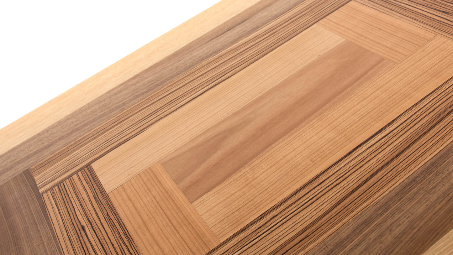 TAVOLINO TRASFORMABILE Finitura Rovere 200cm - 8 posti