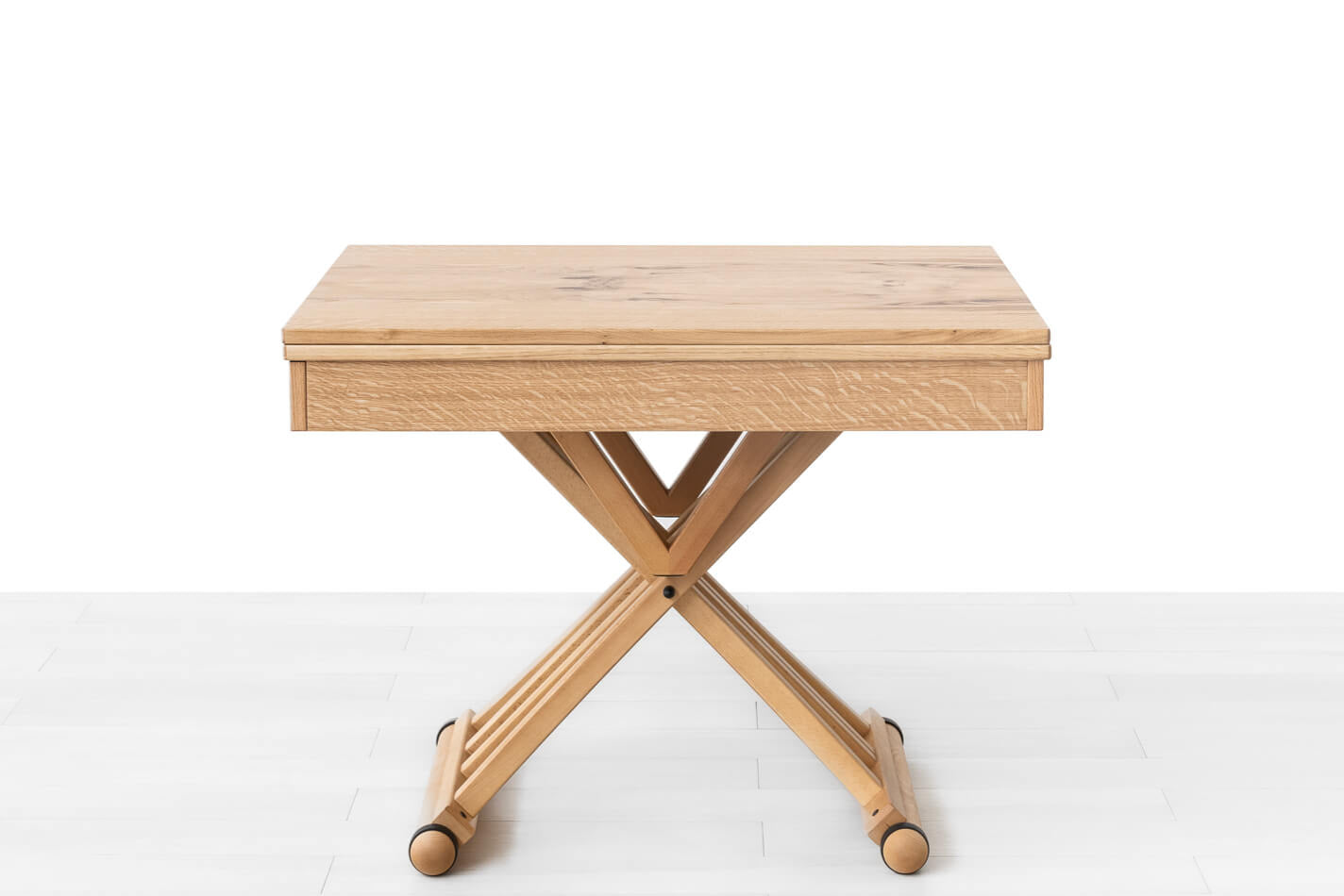 TAVOLINO TRASFORMABILE Finitura Rovere Grezzo 200cm - 8 posti
