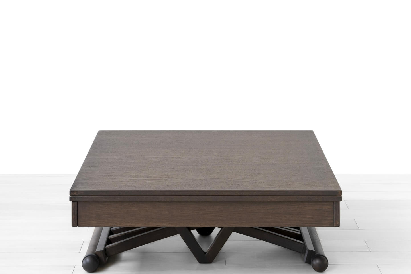 TAVOLINO TRASFORMABILE Finitura Rovere Tabacco 200cm - 8 posti