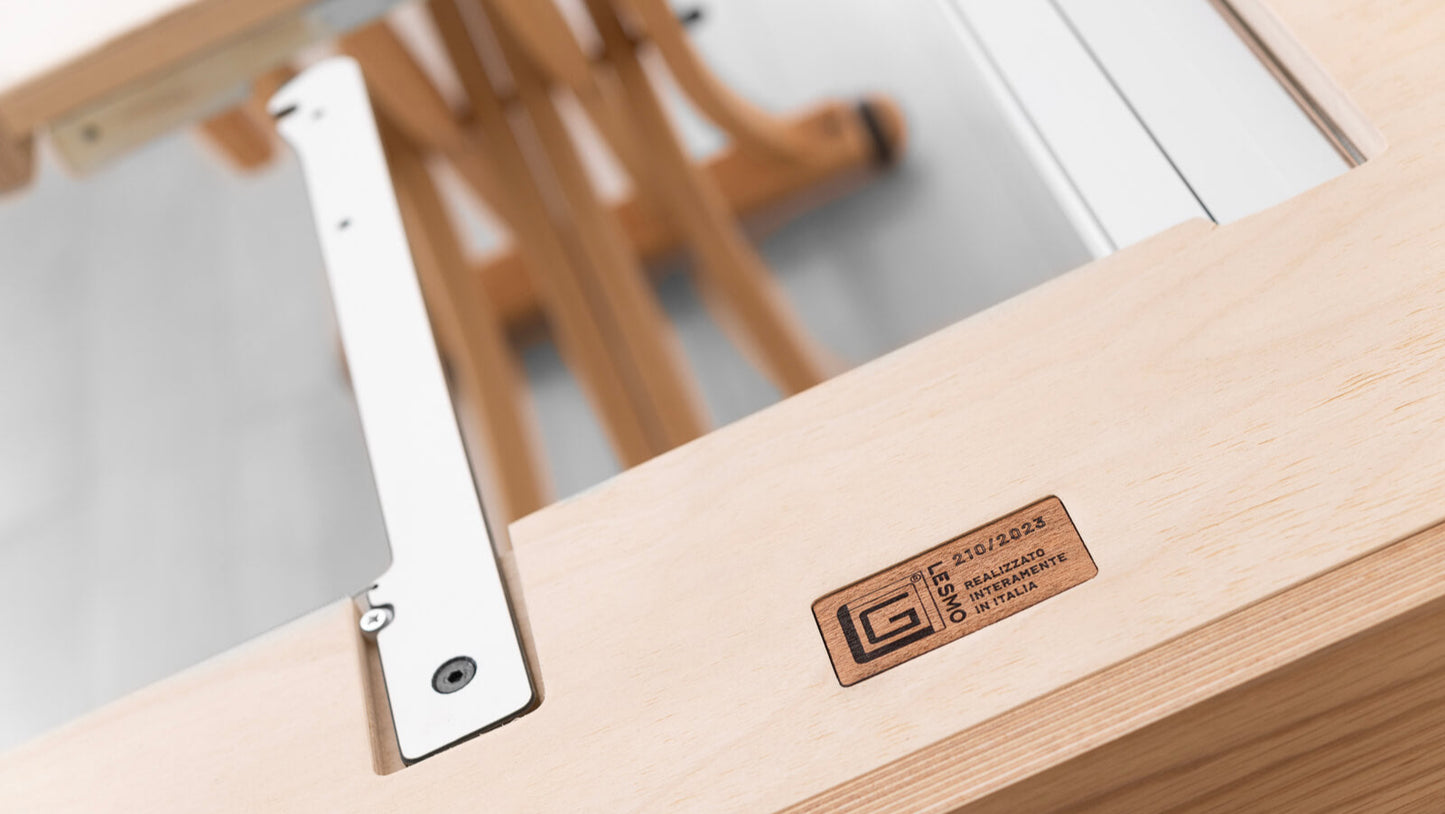 TAVOLINO ESTENSIBILE Finitura Rovere 190cm - 10 posti