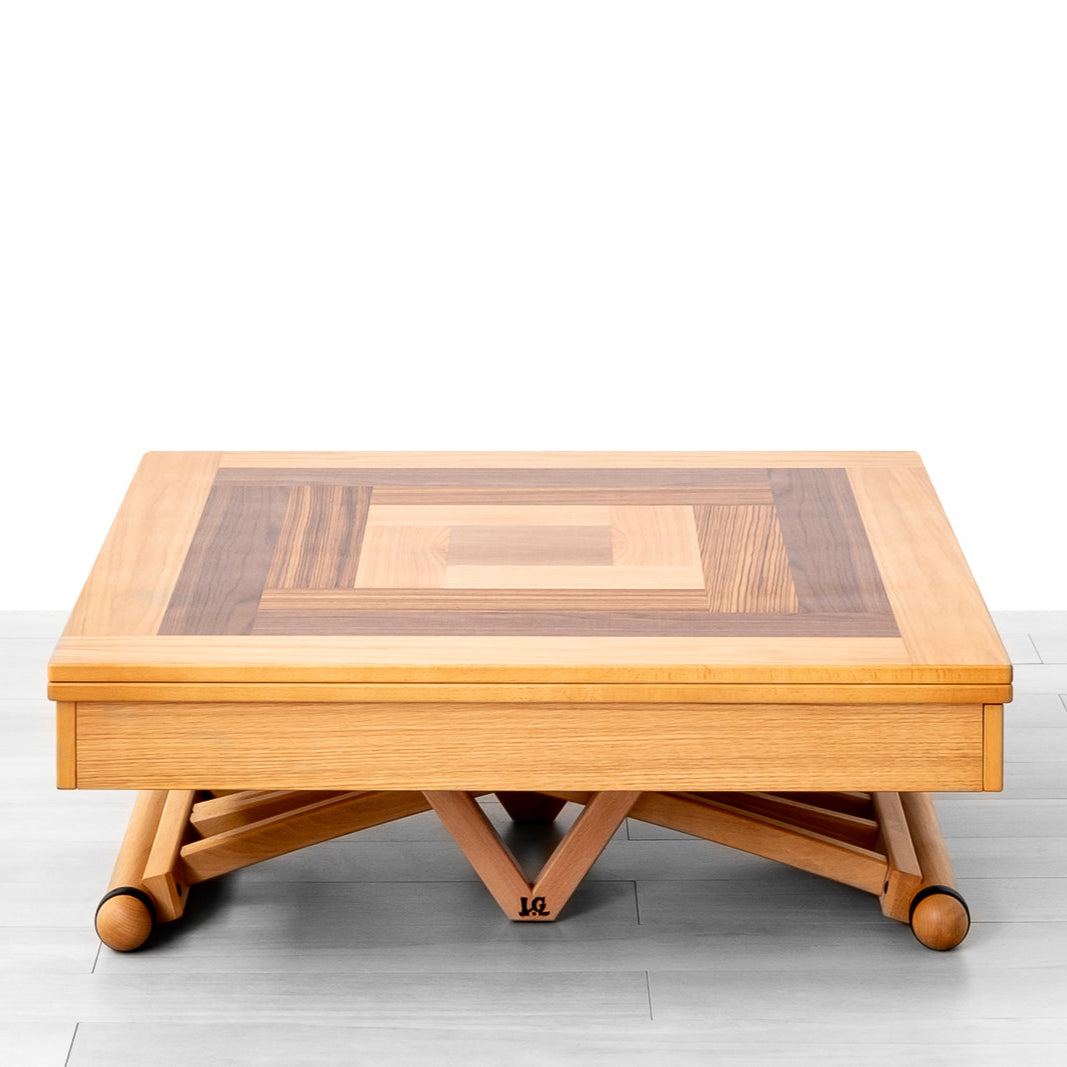 TAVOLINO TRASFORMABILE Finitura Rovere 200cm - 8 posti