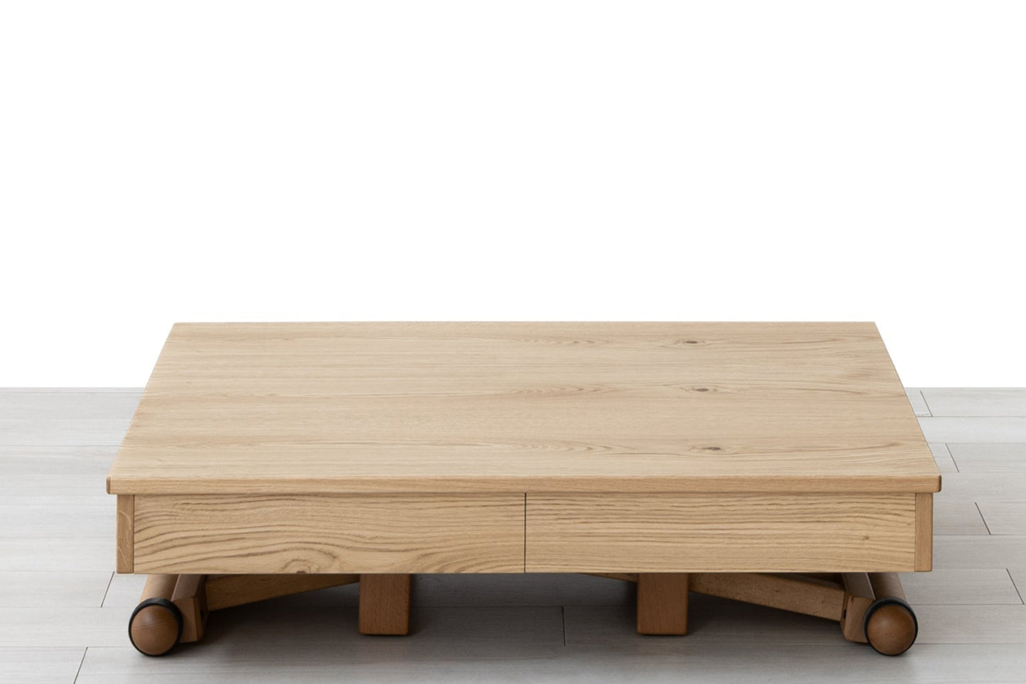 TAVOLINO ESTENSIBILE Finitura Rovere Grezzo 304cm - 14 posti