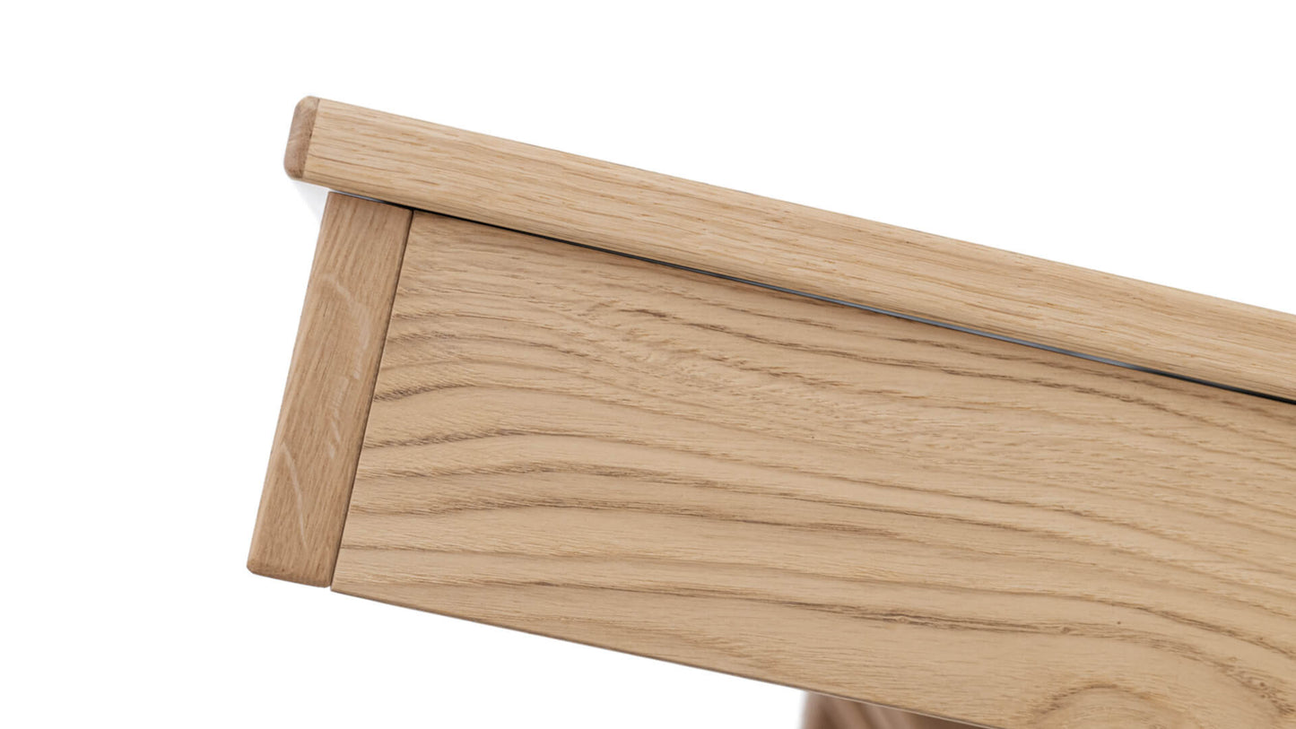 TAVOLINO ESTENSIBILE Finitura Rovere Grezzo 304cm - 14 posti