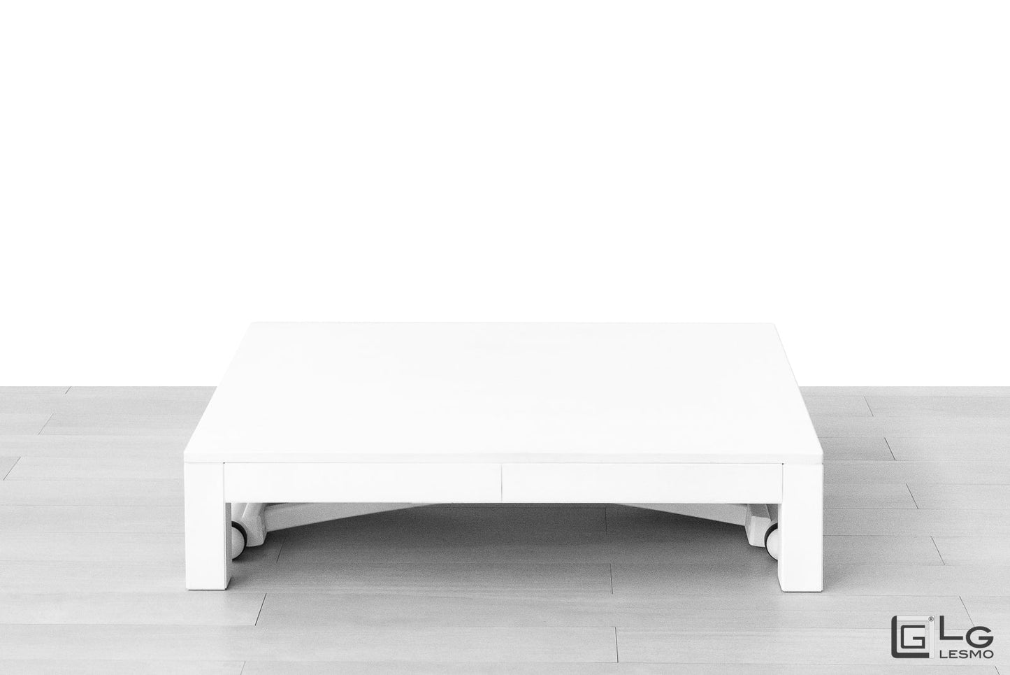 TAVOLINO ESTENSIBILE Finitura Rovere Bianco 311cm - 14 posti