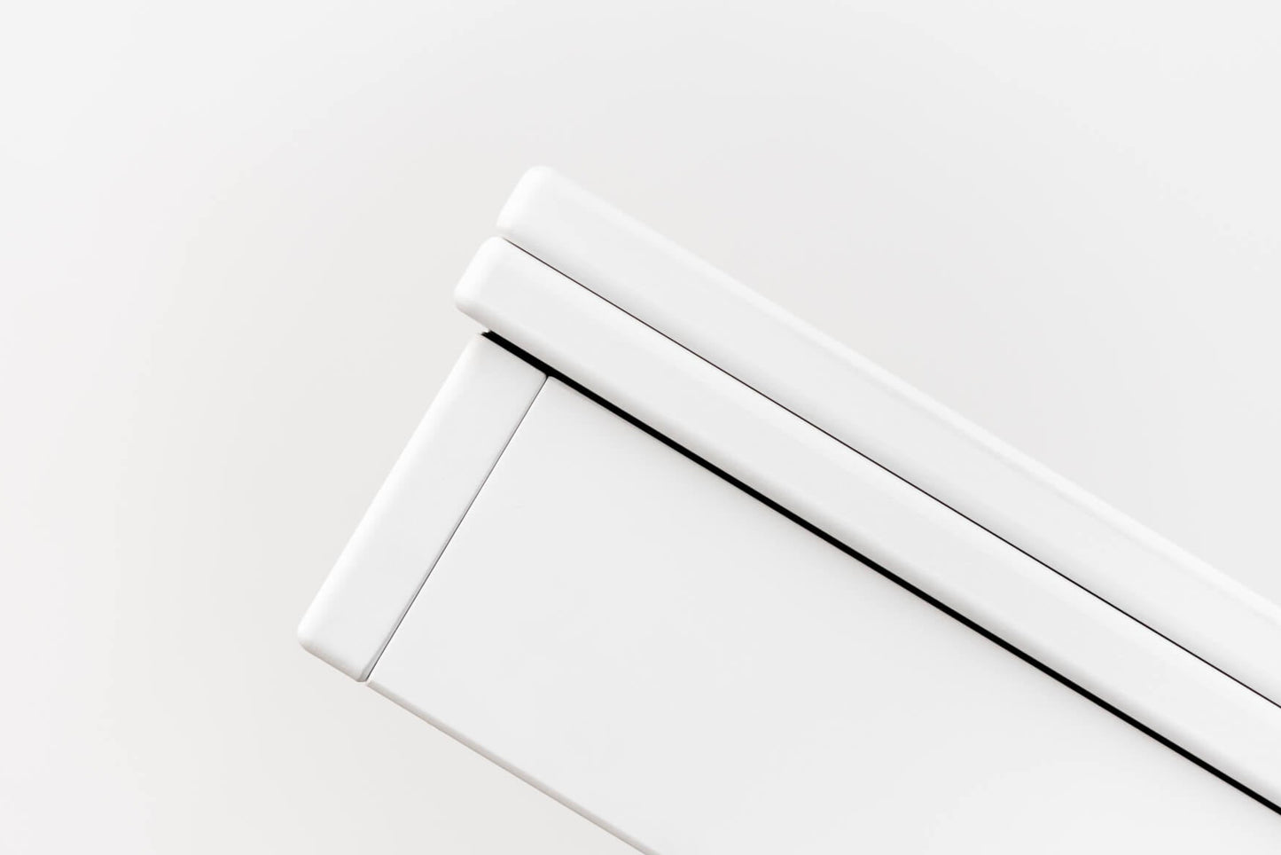 TAVOLINO TRASFORMABILE Finitura Laccato Bianco 102cm - 4 posti