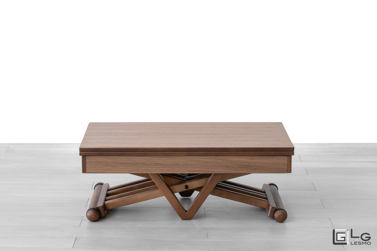TAVOLINO TRASFORMABILE MISSISIPI Finitura Noce Canaletto Collezione Capsule 23/24