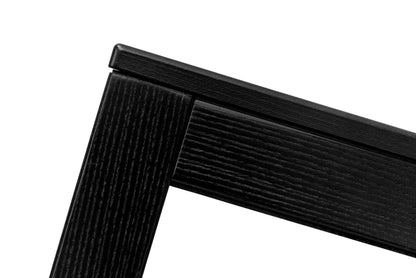 CONSOLLE ALLUNGABILE Finitura Frassino Nero 383cm - 16 posti