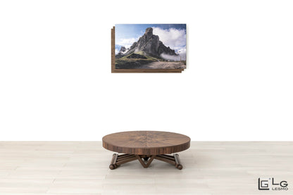 TAVOLINO ESTENSIBILE<br> Finitura Noce Canaletto<br> 300cm - 12 posti