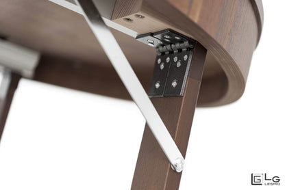 TAVOLINO ESTENSIBILE<br> Finitura Noce Canaletto<br> 300cm - 12 posti