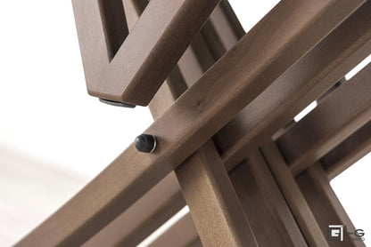 TAVOLINO ESTENSIBILE<br> Finitura Noce Canaletto<br> 300cm - 12 posti