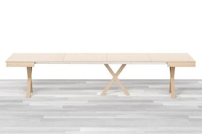 TAVOLO ALLUNGABILE DESIGN QUADRATO Legno - 8/10 posti