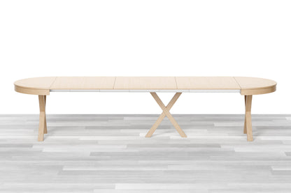 TAVOLO ALLUNGABILE DESIGN ROTONDO Legno - 8/10 posti