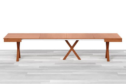 TAVOLO ALLUNGABILE DESIGN QUADRATO Legno - 8/10 posti