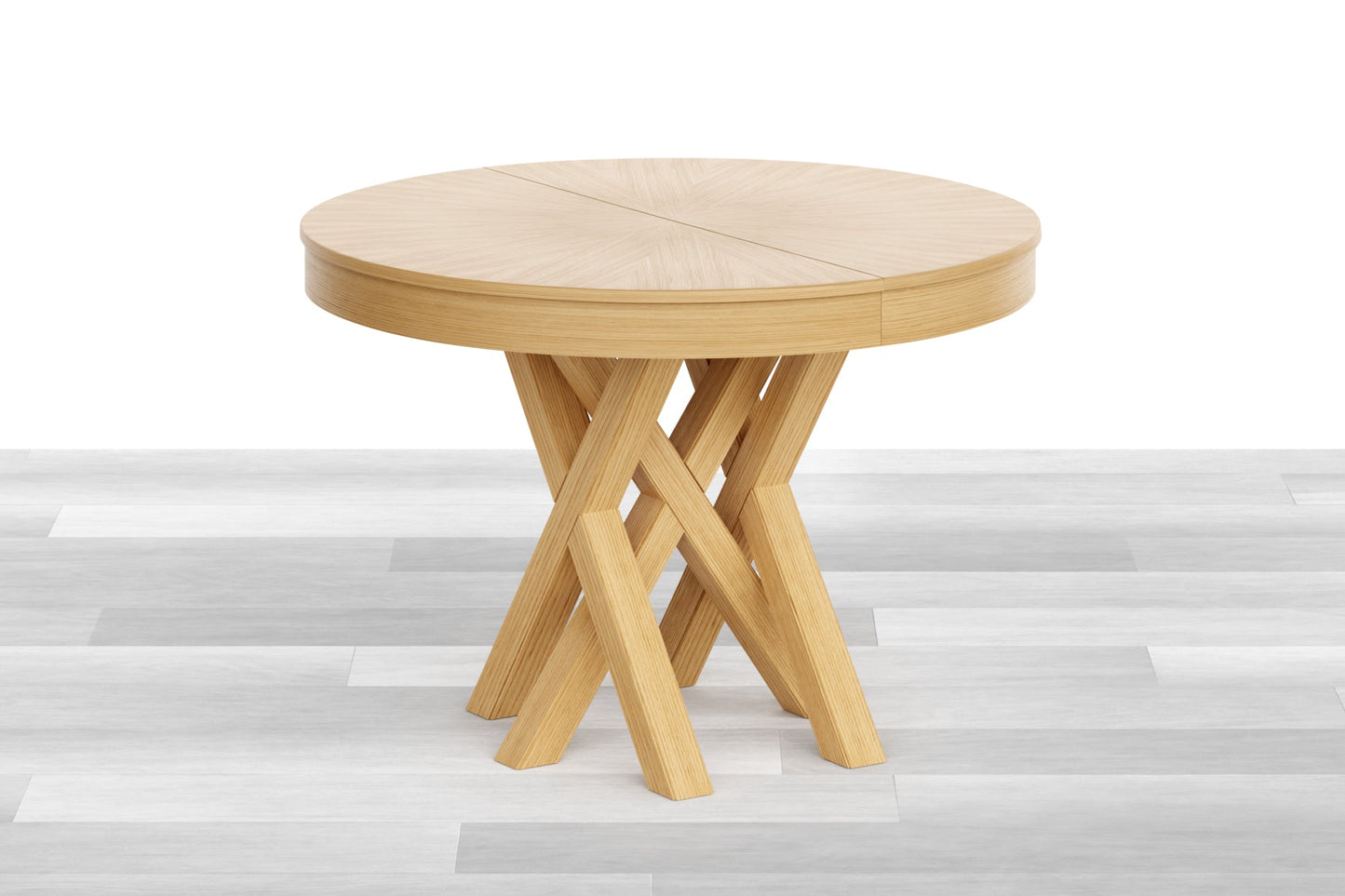 TAVOLO ALLUNGABILE DESIGN ROTONDO Legno - 8/10 posti